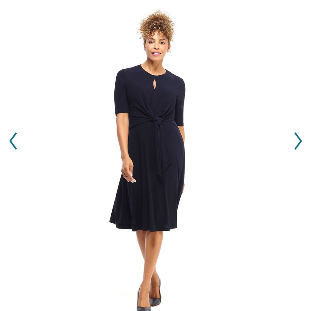 Navy London Times Woman dress size 16W